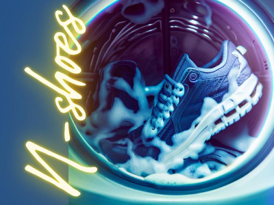 Як правильно прати кросівки у пральній машині?