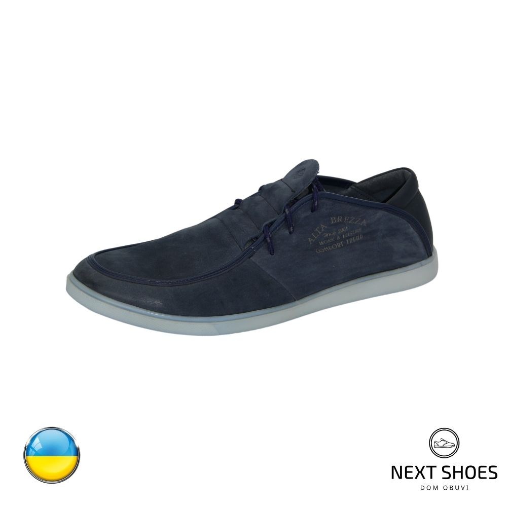 Moccasins man's blue Alta Brezza (Ukraine) model 55-A