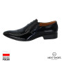 Shoes man's black Tapi (Poland) model 2571