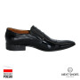 Shoes man's black Tapi (Poland) model 2571