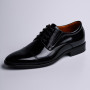 Shoes man's black Tapi (Poland) model 2571