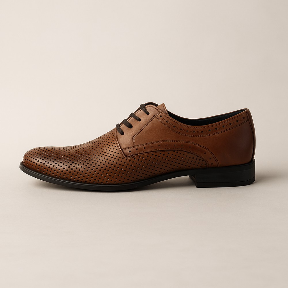 Shoes man's brown Tapi (Poland) model 3608-3058