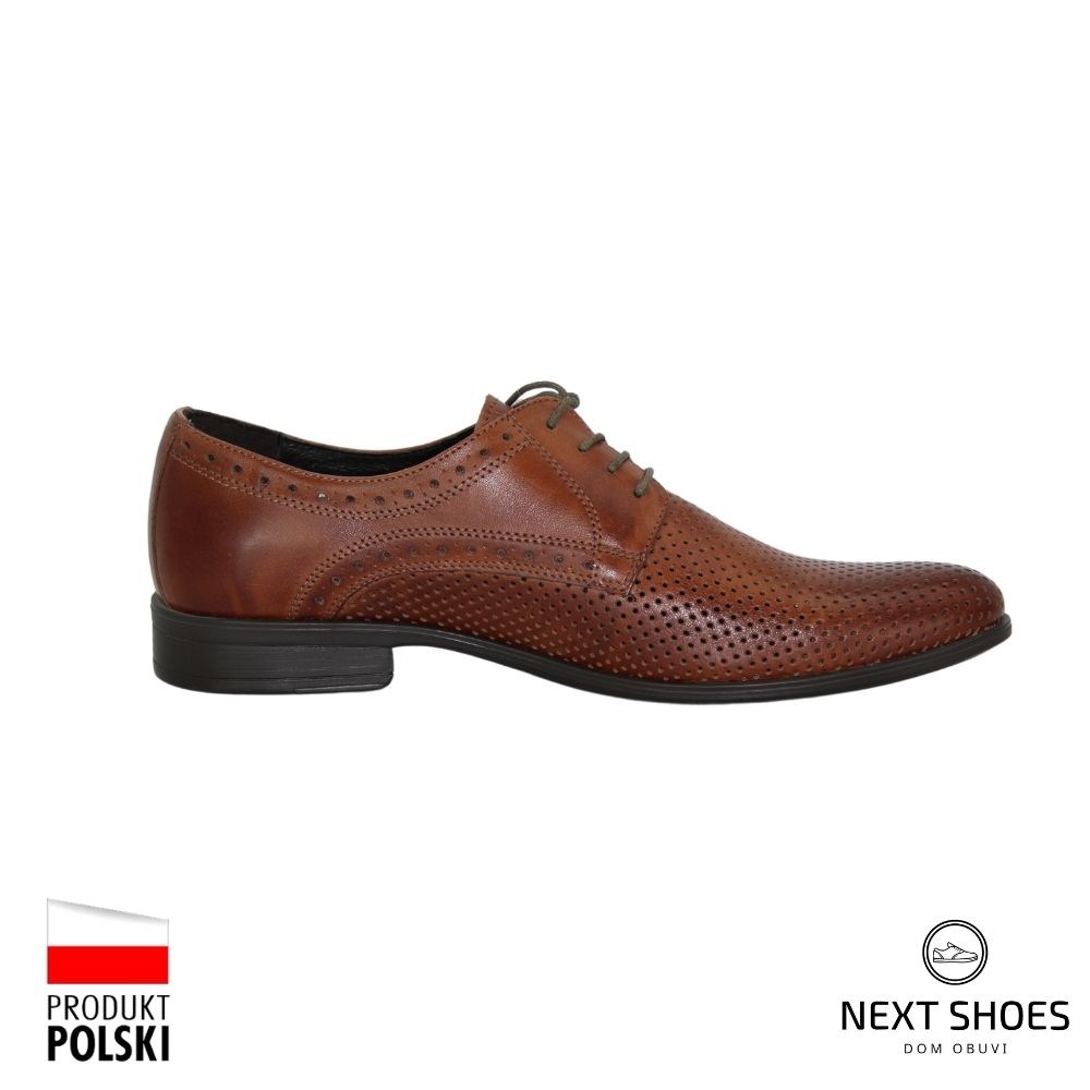 Shoes man's brown Tapi (Poland) model 3608-3058