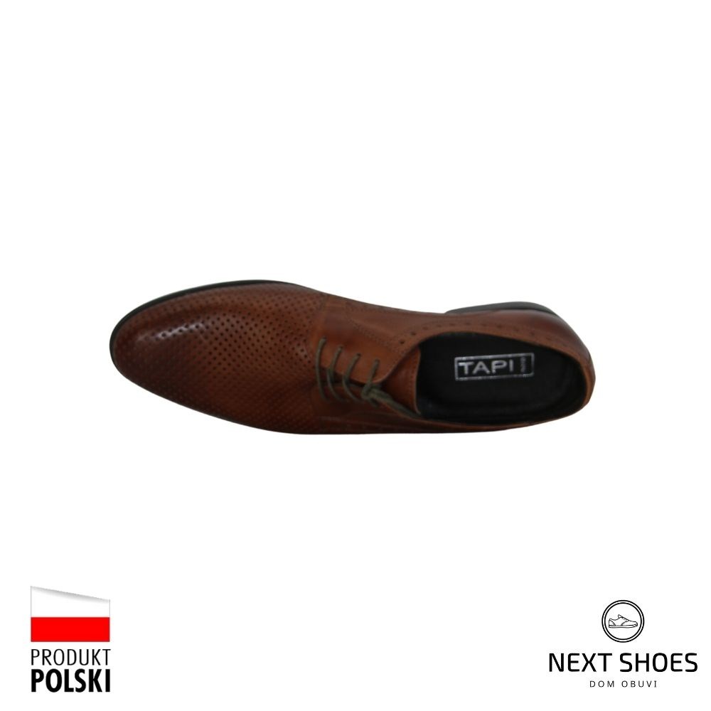 Shoes man's brown Tapi (Poland) model 3608-3058