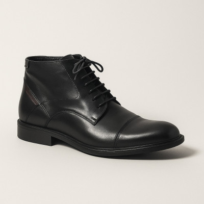 Men's black boots Covalli Poland mb-16-1-b 3459 