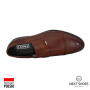Shoes man's brown Tapi (Poland) model 3486