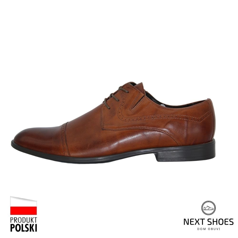 Shoes man's brown Tapi (Poland) model 3556