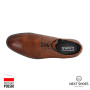 Shoes man's brown Tapi (Poland) model 3556