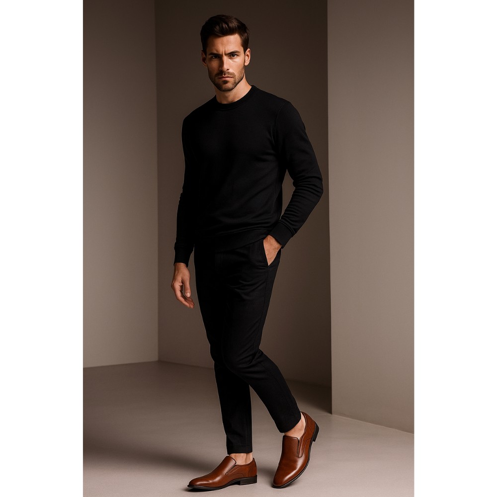 Men's shoes red Tapi (Poland) model 3666