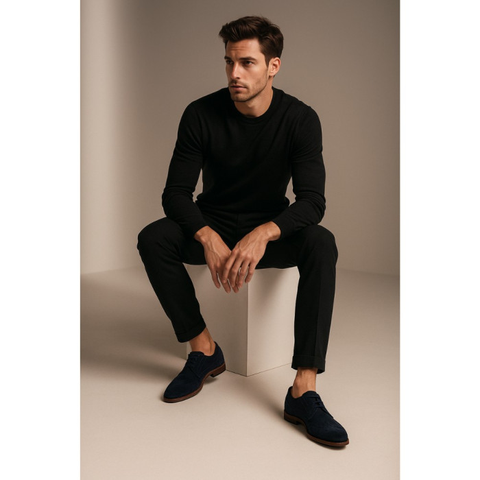 Shoes man's blue Tapi (Poland) model 3667