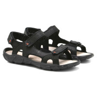 Sandals man's black Lesta Poland 042-1091-9-1096 3710