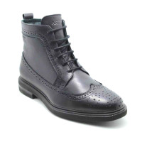 Boots for men black Badura 5272-w czarny 372 licowa 3929