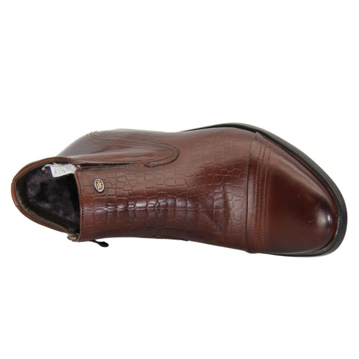 Men’s classic winter leather boots by Tapi Poland A-2148/X-136-176-105/1