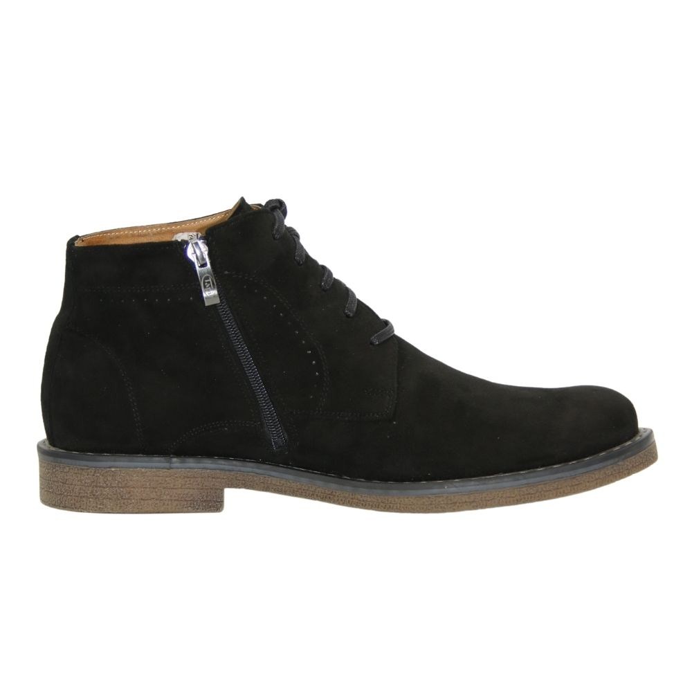 Men's black boots winter Tapi (Poland) model 3947