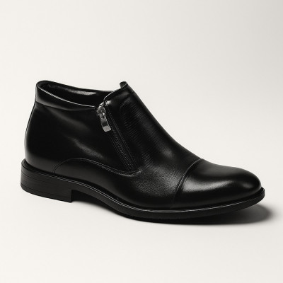 Men's black boots Tapi Poland D-2275/P4-082-200-136 3966