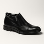 Men’s winter classic boots by Tapi with double buckles in black leather D-2275/P4-082-200-136