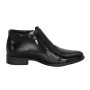 Men’s winter classic boots by Tapi with double buckles in black leather D-2275/P4-082-200-136