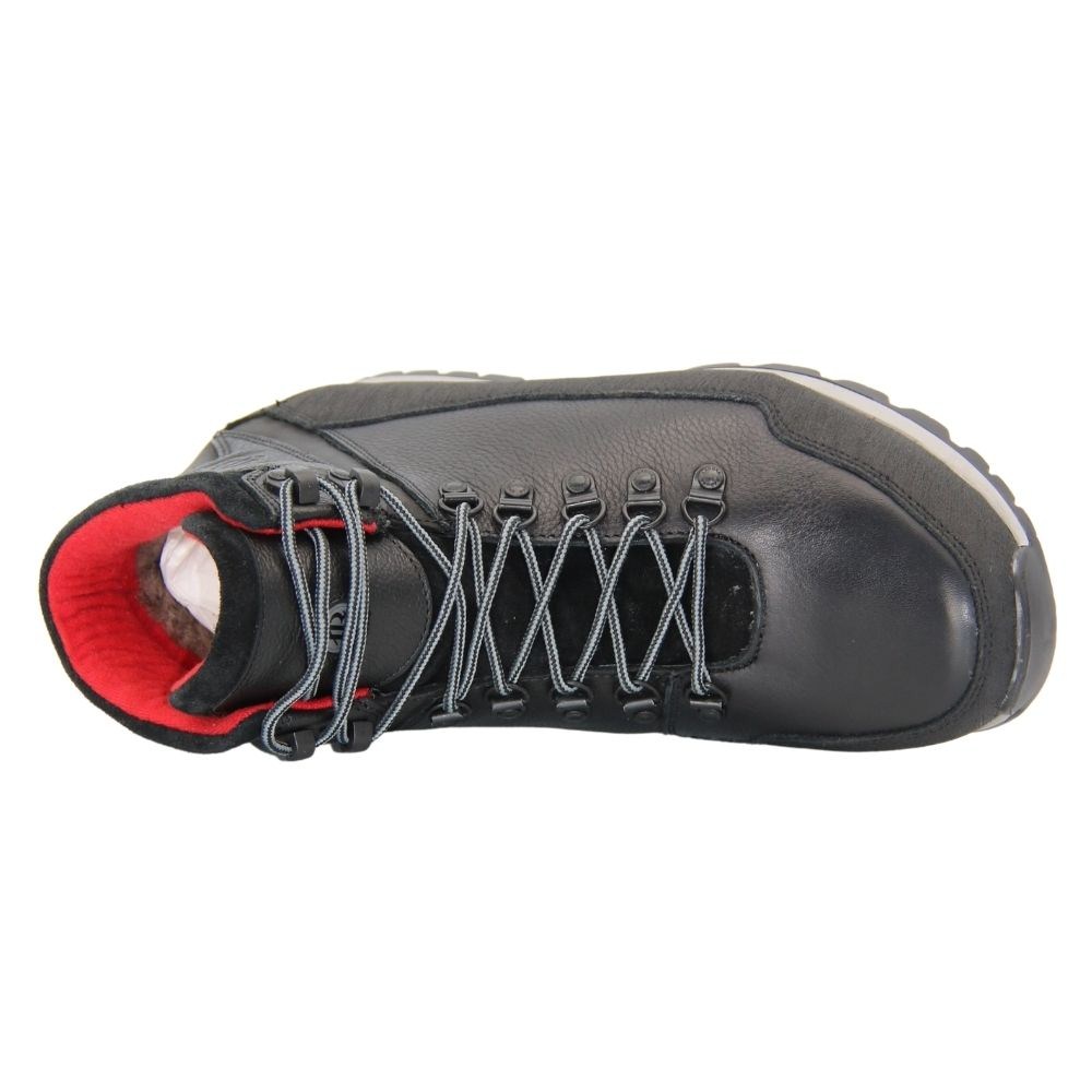 Men's black boots winter Badura (Poland) model 3977