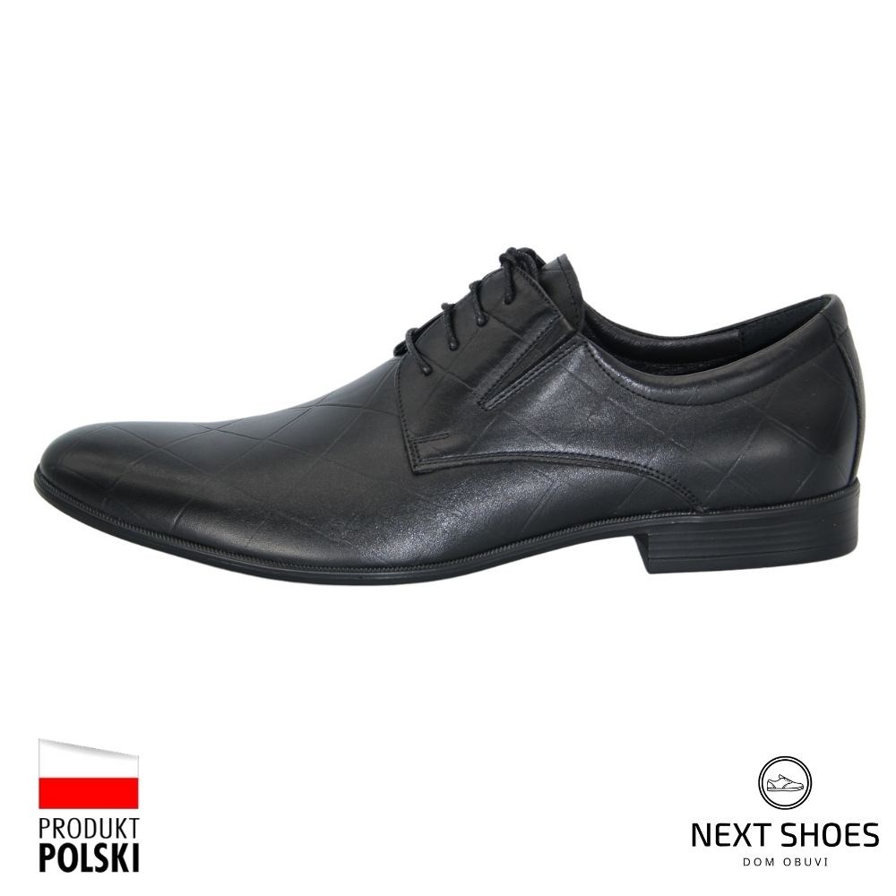 Туфли мужские черные Tapi (Польша) модель 3991