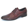 Shoes man's burgundy Tapi (Poland) model 3992