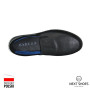 Moccasins man's black Badura (Poland) model 4143