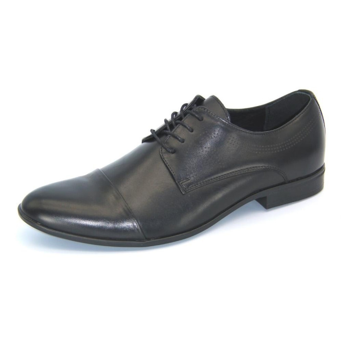 Shoes man's black Tapi (Poland) model 4186