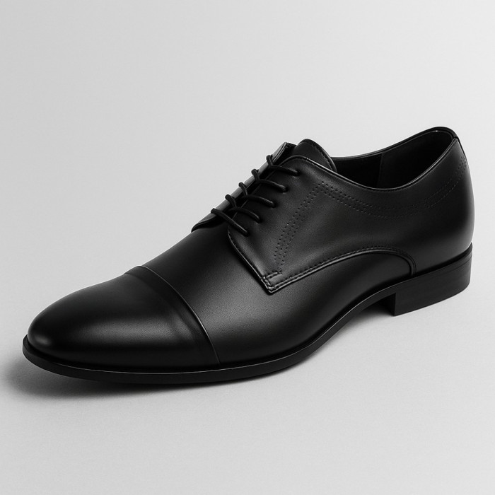 Shoes man's black Tapi (Poland) model 4186