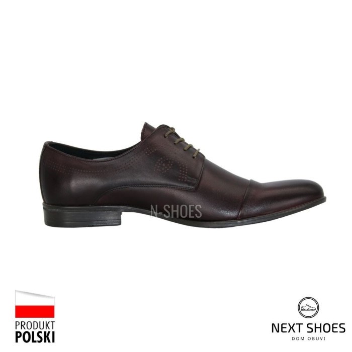Туфли мужские бордовые Tapi (Польша) модель 4187