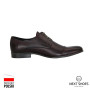 Shoes man's burgundy Tapi (Poland) model 4187