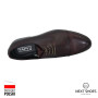 Shoes man's burgundy Tapi (Poland) model 4187