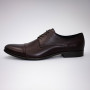 Shoes man's burgundy Tapi (Poland) model 4187
