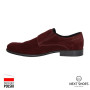 Shoes man's burgundy Tapi (Poland) art model 4224