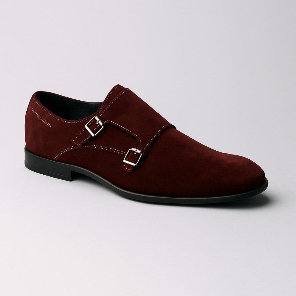 Shoes man's burgundy Tapi (Poland) art model 4224