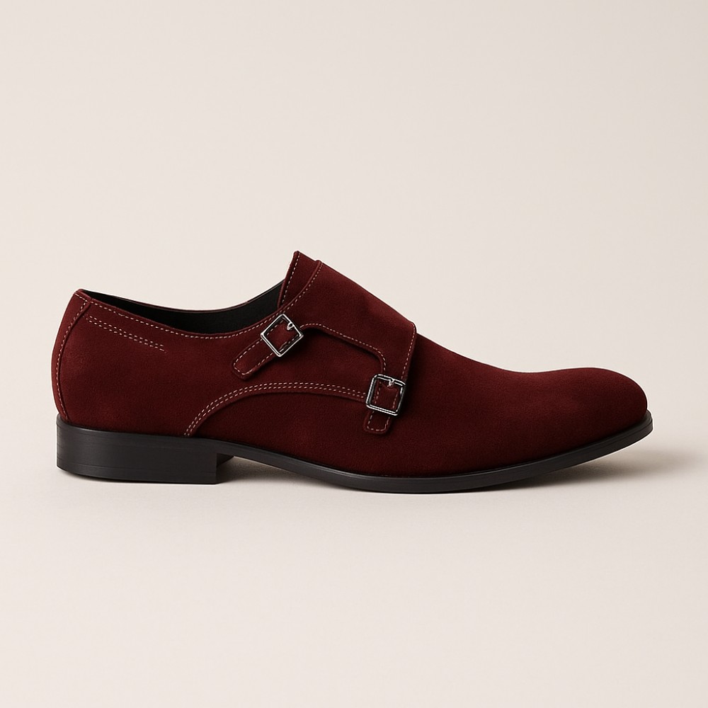 Shoes man's burgundy Tapi (Poland) art model 4224