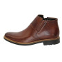 Men’s brown winter leather boots Tapi A-2296/P4-082-3324-105/1 with side zipper 