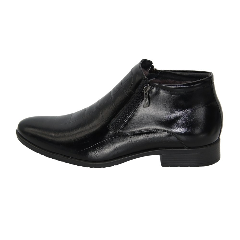 Мужские черные ботинки зимние Tapi (Польша) модель 4265