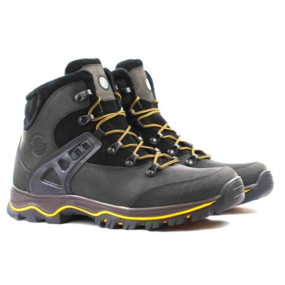 Men's black boots Badura Poland 4580-bn-czarny-054 4280