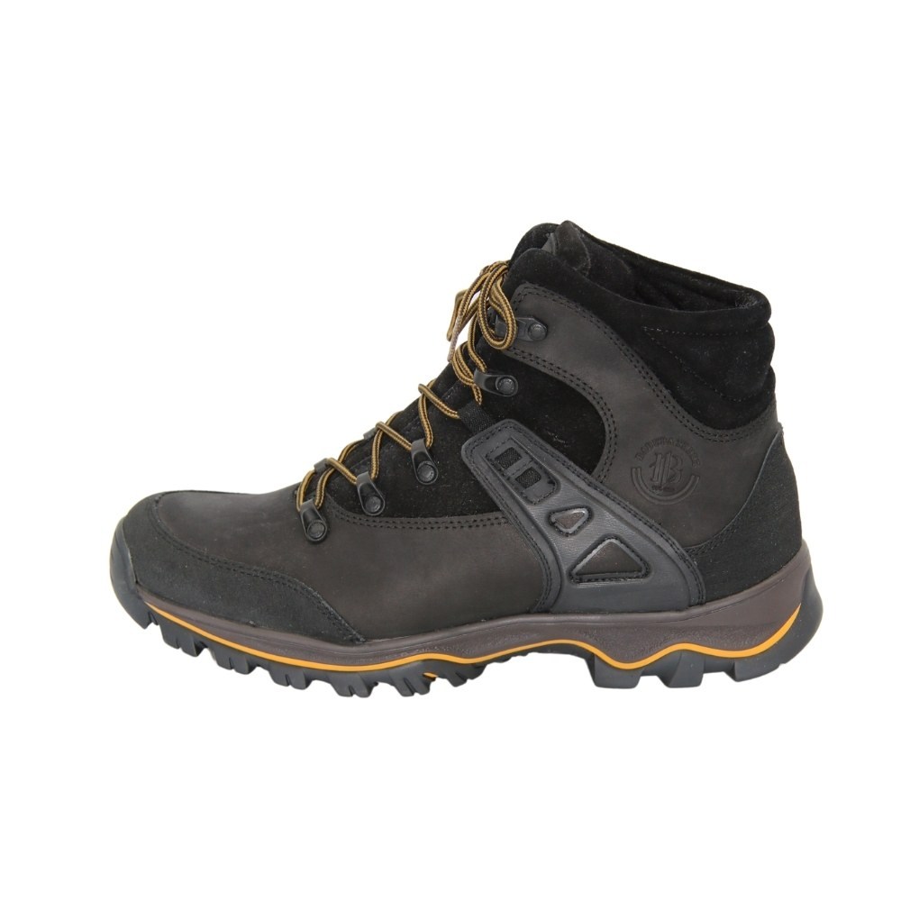 Men's black boots winter Badura (Poland) model 4280