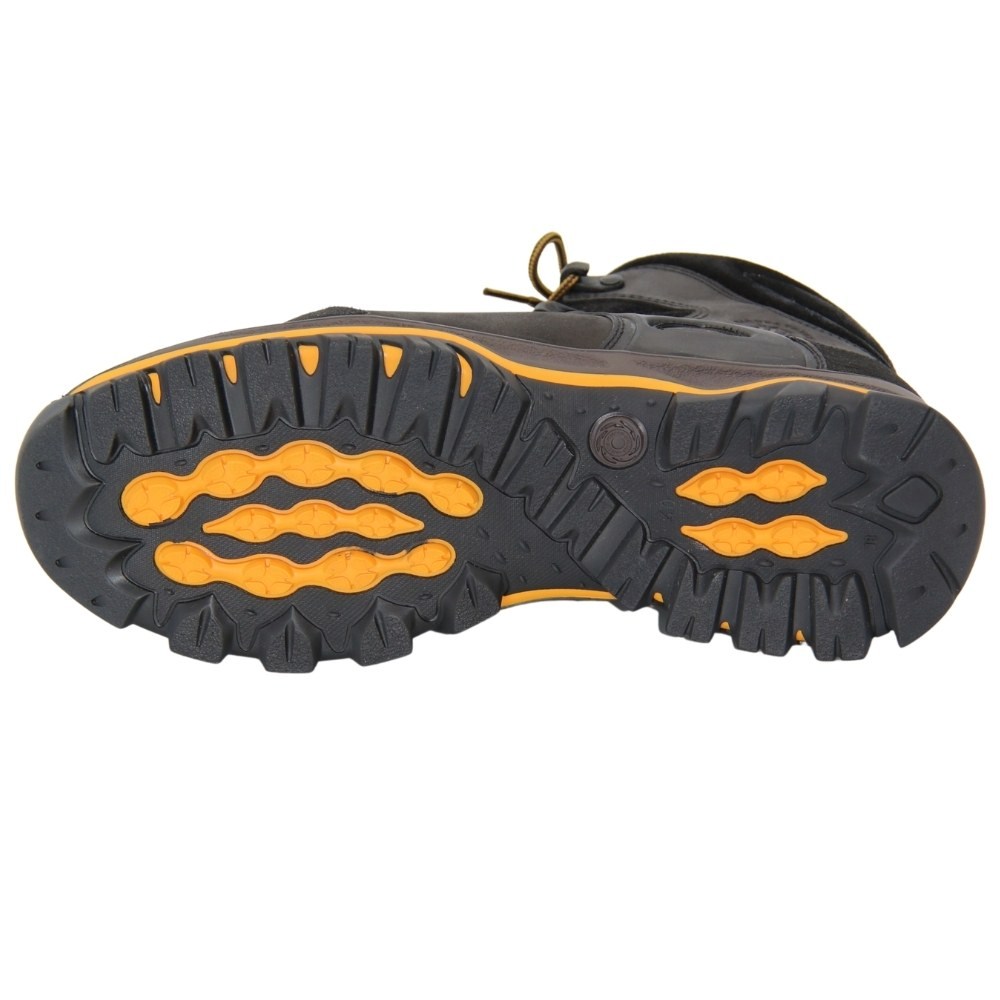 Men's black boots winter Badura (Poland) model 4280