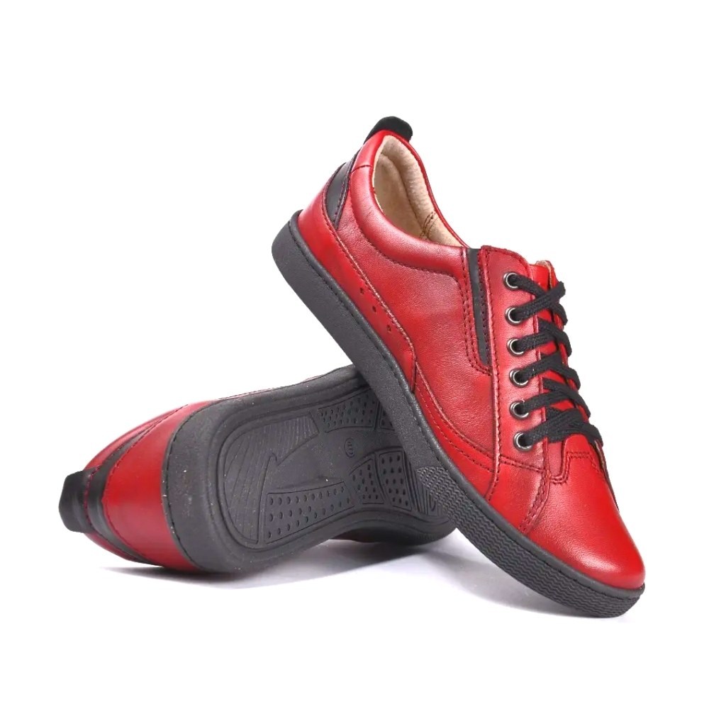 Sneakers man's red Lesta (Poland) model 4345