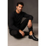 Shoes man's black Bucci (Poland) model 4363