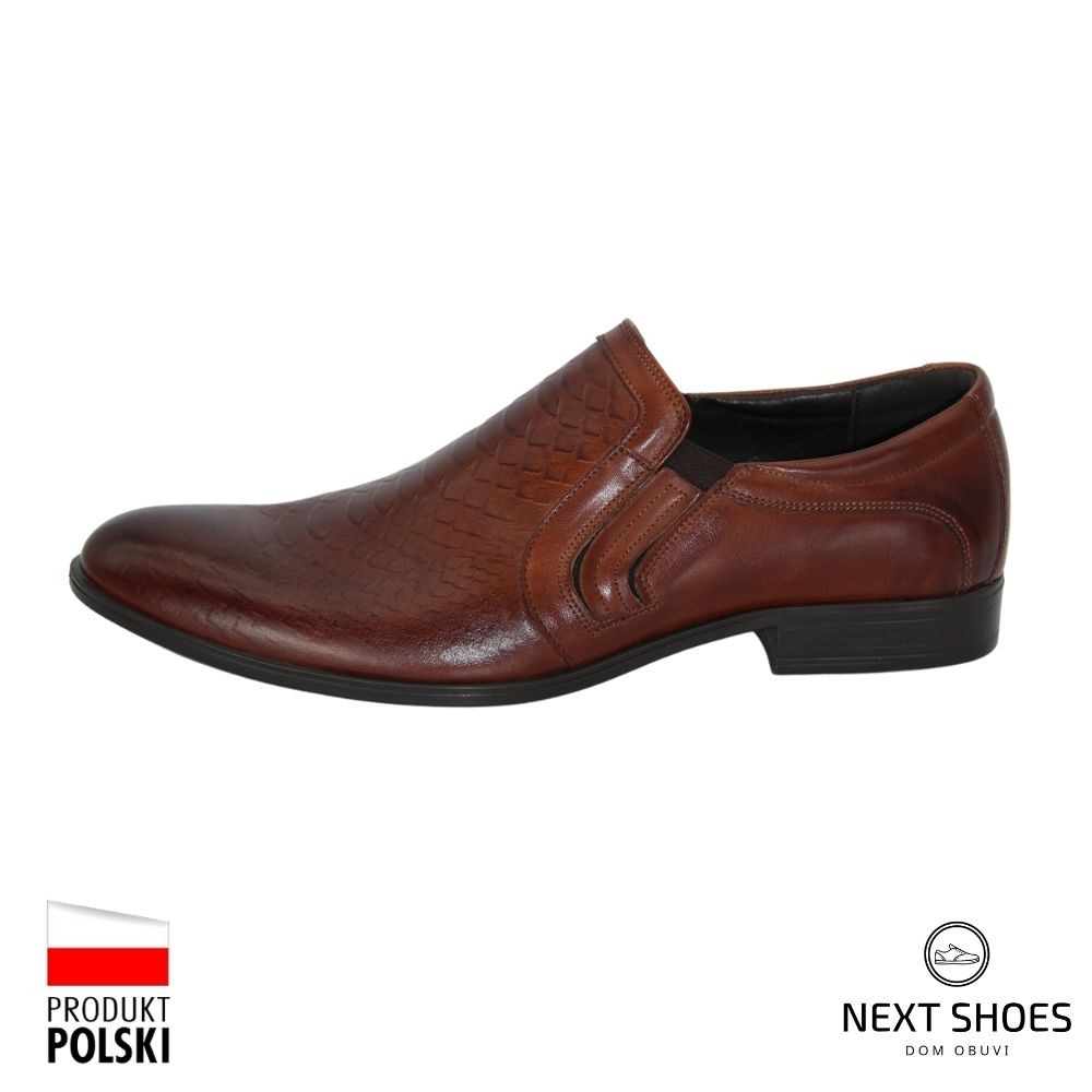 Shoes man's brown Tapi (Poland) model 4490