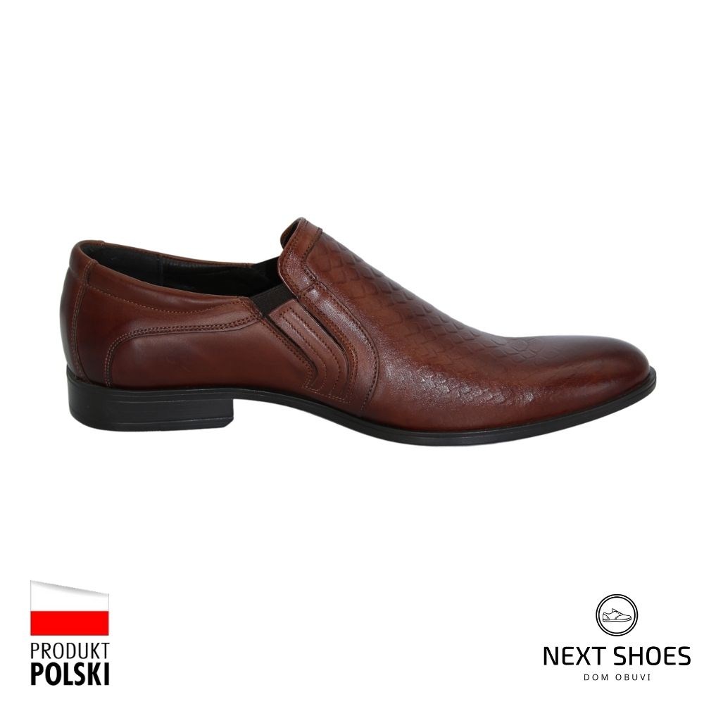 Shoes man's brown Tapi (Poland) model 4490