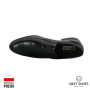 Shoes man's black Tapi (Poland) model 4491