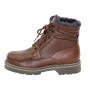 Men's brown boots with lace-up winter Wojas (Poland) model 4538