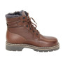 Men's brown boots with lace-up winter Wojas (Poland) model 4538