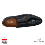 Shoes man's black Tapi (Poland) model 4540