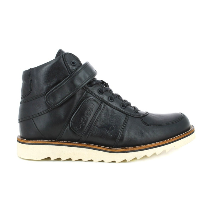 Kangaroos 47027050041-blk - чоловічі демісезонні черевики з шнурівкою та липучкою з
