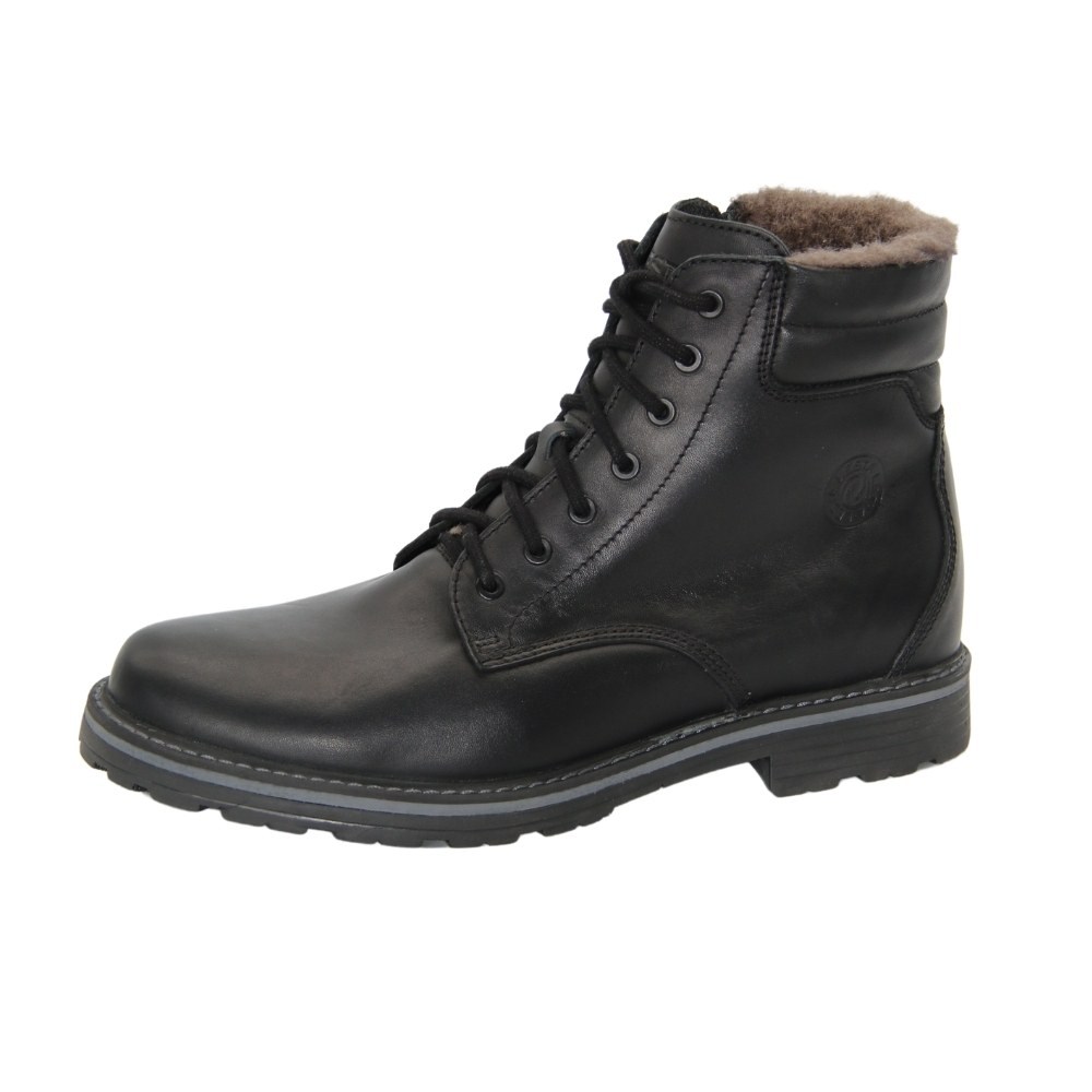 Men's black boots Lesta (Poland)model 4639