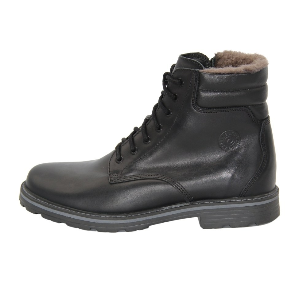 Men's black boots Lesta (Poland)model 4639